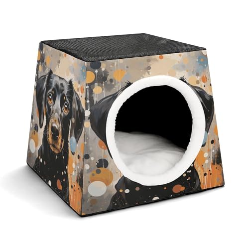 LQPMNK Tragbares Haustiernest für kleine Haustiere, bunte Punkte und Hunde-Druck, Kapsel-Design, Weltraumkapsel, Haustiernest, langlebiges Haustiernest, Haustierbett für Zuhause und Reisen LQPMNK Tragbares Haustiernest für kleine Haustiere, bunte Punkte und Hunde-Druck, Kapsel-Design, Weltraumkapsel, Haustiernest, langlebiges Haustiernest, Haustierbett für Zuhause und Reisen von LQPMNK