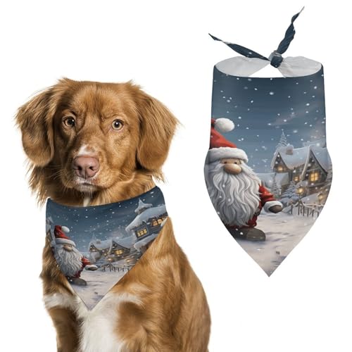 Strapazierfähiges Haustier-Halstuch, Weihnachts-Schnee-Druck, Dreieckstuch für Hunde und Katzen, weich, stilvoll und leicht zu waschen, ideal für Spaziergänge, Fotos und mehr Strapazierfähiges Haustier-Halstuch, Weihnachts-Schnee-Druck, Dreieckstuch für Hunde und Katzen, weich, stilvoll und leicht zu waschen, ideal für Spaziergänge, Fotos und mehr von LQPMNK