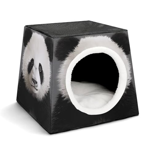 Tragbares Haustiernest für kleine Haustiere, hübsches Pandabär-Kopf-Druck-Kapsel-Design, Weltraumkapsel, Haustiernest, langlebiges Haustiernest, Haustierbett für Zuhause und Reisen Tragbares Haustiernest für kleine Haustiere, hübsches Pandabär-Kopf-Druck-Kapsel-Design, Weltraumkapsel, Haustiernest, langlebiges Haustiernest, Haustierbett für Zuhause und Reisen von LQPMNK