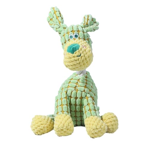 LQQDREX Kauspielzeug in Eselform, Kordsamt, Bite Buddy Kauspielzeug für Hunde, Quietschender Plüschknochen, Molar, niedlich, weich, widerstandsfähig, quietschendes Hundespielzeug für schwere Kauer LQQDREX Kauspielzeug in Eselform, Kordsamt, Bite Buddy Kauspielzeug für Hunde, Quietschender Plüschknochen, Molar, niedlich, weich, widerstandsfähig, quietschendes Hundespielzeug für schwere Kauer von LQQDREX
