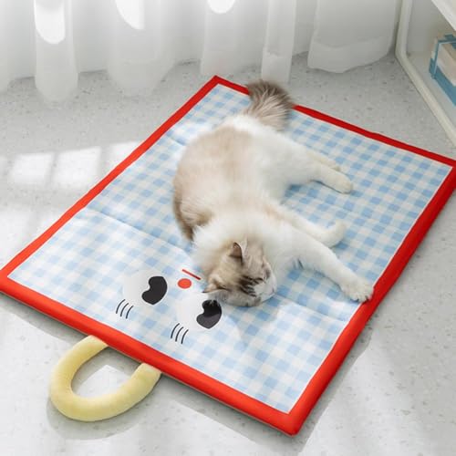 LQQDREX Pet Waterproof Double Sided Cooler Pad, 2025 New Foldable Dog Mat Mattress, Portable Dog Mat, Self Cool Pad for Dogs & Cats In Summer, for Puppy Furry Friends Home Indoor LQQDREX Pet Waterproof Double Sided Cooler Pad, 2025 New Foldable Dog Mat Mattress, Portable Dog Mat, Self Cool Pad for Dogs & Cats In Summer, for Puppy Furry Friends Home Indoor von LQQDREX