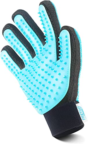 LQSSA Cyan rechte Hand,Haustierpflegehandschuhe für Katzen, Hunde, Kaninchen, für langes, kurzes und lockiges Fell, Handschuhe zum Reinigen von Haustieren und zum Entfernen von Schuppen, weich LQSSA Cyan rechte Hand,Haustierpflegehandschuhe für Katzen, Hunde, Kaninchen, für langes, kurzes und lockiges Fell, Handschuhe zum Reinigen von Haustieren und zum Entfernen von Schuppen, weich von LQSSA