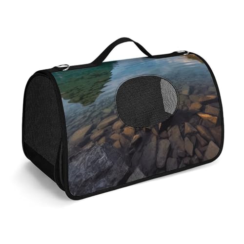Haustier-Handtaschen, Gletscher-Nationalpark, bedruckte Haustier-Handtaschen, faltbare Haustier-Handtaschen, universelle Haustier-Handtaschen Haustier-Handtaschen, Gletscher-Nationalpark, bedruckte Haustier-Handtaschen, faltbare Haustier-Handtaschen, universelle Haustier-Handtaschen von LQWOK