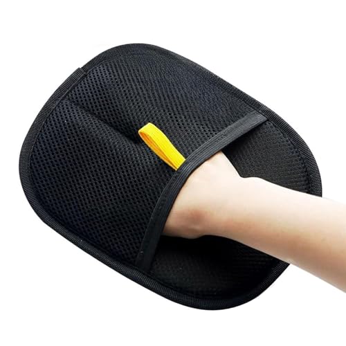LQYDQSC Fell Magnet Handschuh, Tierhaarentferner Handschuh, Doppelseitig Waschbar - for Möbel, Betten, Kleidung und Teppiche(2PCS) von LQYDQSC