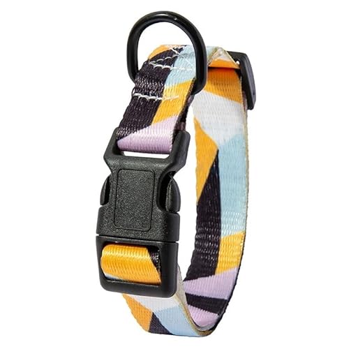 Hundehalsband und Leine im Bohemia-Stil, Set for kleine, mittelgroße und große Hunde, verstellbare Halsbänder for Welpen und Katzen, Haustierbedarf(A Collar,M 26-42cm) von LRTVAOP