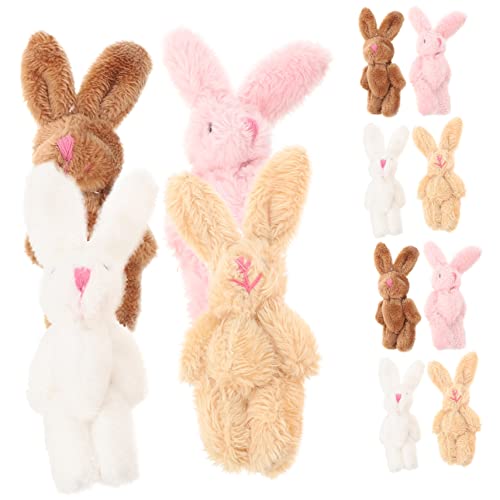 LRXIYODE 20stücke Teiliges Mini-plüschkaninchen Niedliche Stofftiere Für Jahr des Kaninchens Kreative Deko Für Zuhause LRXIYODE 20stücke Teiliges Mini-plüschkaninchen Niedliche Stofftiere Für Jahr des Kaninchens Kreative Deko Für Zuhause von LRXIYODE
