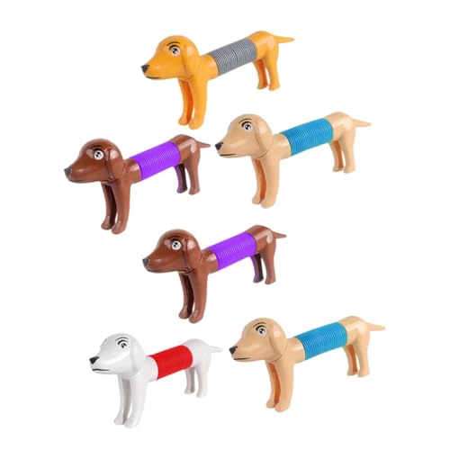 LRXIYODE 6 Stück Teleskopisches Hundespielzeug Teiliges Interaktives Pop Tube für Welpen zur Stressbewältigung Geistigen Gesundheit Farblich Gemischt LRXIYODE 6 Stück Teleskopisches Hundespielzeug Teiliges Interaktives Pop Tube für Welpen zur Stressbewältigung Geistigen Gesundheit Farblich Gemischt von LRXIYODE