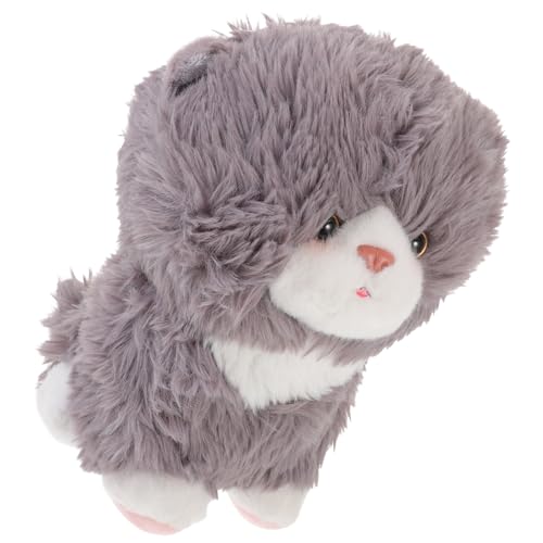 LRXIYODE Plüsch Katze Spielzeug Für Mädchen Niedlicher Kuscheltier Kätzchen Kissen Multifunktionales Für Kinderzimmer Für Geburtstage Und Feiertage von LRXIYODE