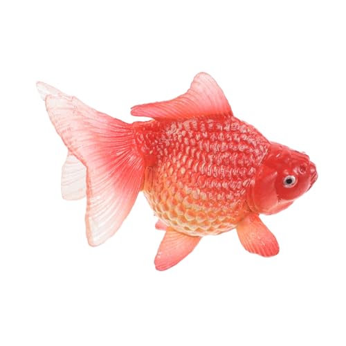 LRXIYODE Künstliche Goldfische Schwimmende Aquarienornamente Kunststofffische Bewegliche Dekorationen Für Aquarien Fischmodelle Zum Spielen von LRXIYODE