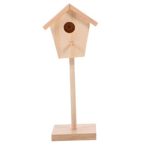 LRXIYODE Mini Holz Vogelhäuschen zum Bemalen Miniatur Vogelhaus Deko für Puppenhaus und Mikro Landschaft Handgefertigtes Tiny Ornament Geeignet als Kreatives Bastelset und Fotorequisite LRXIYODE Mini Holz Vogelhäuschen zum Bemalen Miniatur Vogelhaus Deko für Puppenhaus und Mikro Landschaft Handgefertigtes Tiny Ornament Geeignet als Kreatives Bastelset und Fotorequisite von LRXIYODE