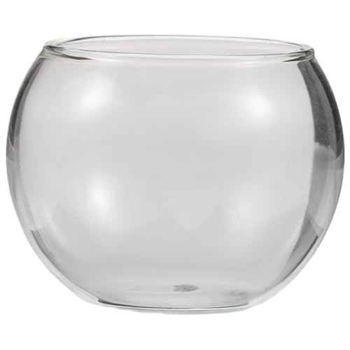 LRXIYODE Transparente Mini Fischschale aus Vielseitig für Puppenhaus Deko Kleine Aquarien Goldfisch und Schildkröten Platzsparend für Schreibtisch und Kleine Räume LRXIYODE Transparente Mini Fischschale aus Vielseitig für Puppenhaus Deko Kleine Aquarien Goldfisch und Schildkröten Platzsparend für Schreibtisch und Kleine Räume von LRXIYODE