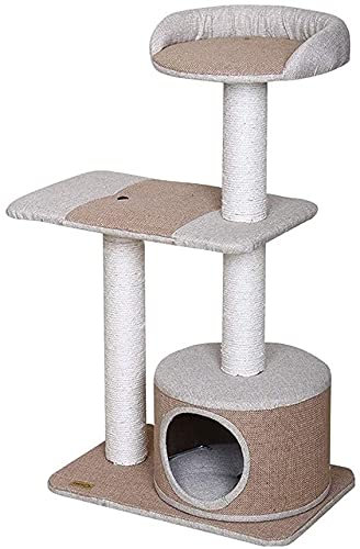 Kletterbaum Katzenkratzbaum Katzenbaum Kletterspielzeug Aktivitätszentrum Haustiere Spielturm Haus Zuhause Dekorative Möbel LSDRALOBOOE 714 von LSDRALOBOOE