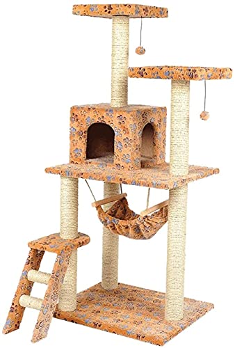 Kratzbaum Katzenbaum Kratzbaum Kletterbaum Katzenhaus Katzenregal Baumhaus Durable Cat Klettergerüst Kätzchen Kratzbaum Klettergerüst Schleifkrallen LSDRALOBOOE 712 von LSDRALOBOOE