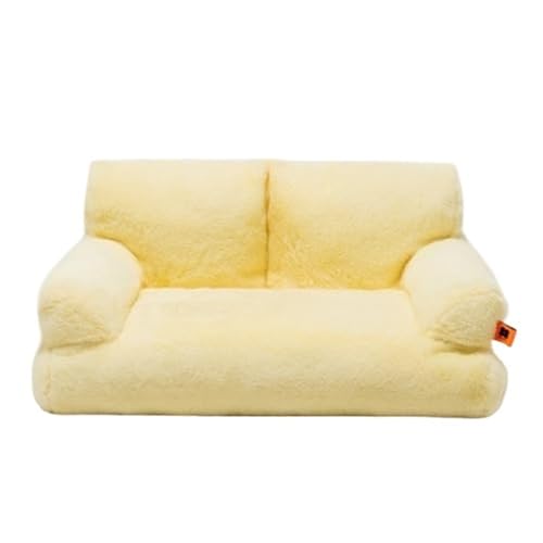 LSHTAR Gemütliches Plüsch-Hundebett | Abnehmbares und leicht zu reinigendes Haustiersofa für Katzen und Welpen | rutschfeste Basis | Leichtes Design LSHTAR Gemütliches Plüsch-Hundebett | Abnehmbares und leicht zu reinigendes Haustiersofa für Katzen und Welpen | rutschfeste Basis | Leichtes Design von LSHTAR