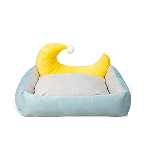 LSHTAR Weiches Plüsch-Haustierbett | Abnehmbares und waschbares Katzen- und Hundehaus | Warme Winterschlafmatte | Rutschfestes Design LSHTAR Weiches Plüsch-Haustierbett | Abnehmbares und waschbares Katzen- und Hundehaus | Warme Winterschlafmatte | Rutschfestes Design von LSHTAR