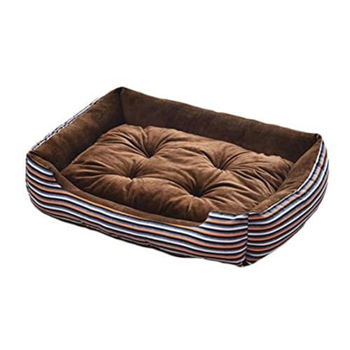 Langlebiges Haustier-Hundebett-Kissen, waschbare rutschfeste Matratze für Hunde und Katzen, weiche Füllung aus Baumwolle, faltbares Design Langlebiges Haustier-Hundebett-Kissen, waschbare rutschfeste Matratze für Hunde und Katzen, weiche Füllung aus Baumwolle, faltbares Design von LSHTAR