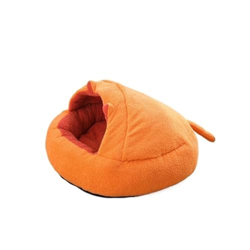 Rundes Katzen- und Hundebett, gemütlicher Plüschkissen, Schlafsack, Haustiersofa für Kätzchen und Welpen, Korallen-Fleece-Hundehüttenzubehör Rundes Katzen- und Hundebett, gemütlicher Plüschkissen, Schlafsack, Haustiersofa für Kätzchen und Welpen, Korallen-Fleece-Hundehüttenzubehör von LSHTAR