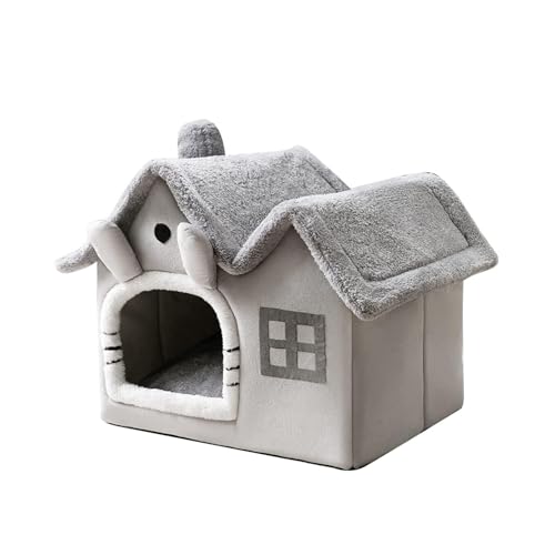 Ultraweiches Samt-Haustier-Zeltbett, gemütliches Hundehaus für Katzen und kleine Hunde, waschbare Liege, warmes, winddichtes Design Ultraweiches Samt-Haustier-Zeltbett, gemütliches Hundehaus für Katzen und kleine Hunde, waschbare Liege, warmes, winddichtes Design von LSHTAR