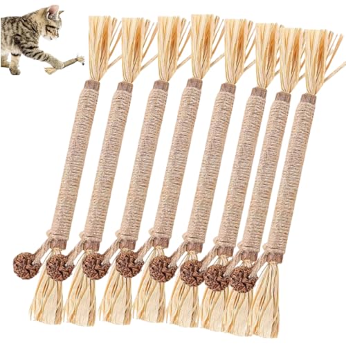 LSYQFB Neue Nylatails Silvervine Zahnreinigungsstäbchen, natürliches Silvervine Zahnreinigungsstäbchen Katzenspielzeug, natürliches Zahnreinigungsstäbchen Katzenkauspielzeug, lindert Angst und Stress LSYQFB Neue Nylatails Silvervine Zahnreinigungsstäbchen, natürliches Silvervine Zahnreinigungsstäbchen Katzenspielzeug, natürliches Zahnreinigungsstäbchen Katzenkauspielzeug, lindert Angst und Stress von LSYQFB