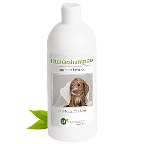 Hundeshampoo SENSITIVE | für sanfte seifenfreie Fellpflege | das weltweit erste Hundeshampoo ohne chemische Zusätze & Seife | Bio Welpenshampoo für sauberes, glänzendes Fell | gegen Juckreiz & Geruch von LT-Naturprodukte
