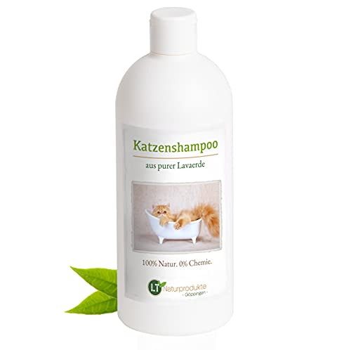 LT-Naturprodukte Katzenshampoo | Bio | Chemie- und seifenfrei | hypoallergen | gegen Juckreiz | mit original marokkanischer Lavaerde | 500ml | für Kurz- und Langfell | für glänzendes Fell LT-Naturprodukte Katzenshampoo | Bio | Chemie- und seifenfrei | hypoallergen | gegen Juckreiz | mit original marokkanischer Lavaerde | 500ml | für Kurz- und Langfell | für glänzendes Fell von LT-Naturprodukte