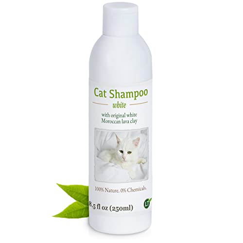 LT-Naturprodukte Bio-Katzenshampoo für weißes Fell | hypoallergen mit Weißer Lavaerde | gegen Juckreiz | seifenfreies Katzenfellpflegeprodukt 250ml LT-Naturprodukte Bio-Katzenshampoo für weißes Fell | hypoallergen mit Weißer Lavaerde | gegen Juckreiz | seifenfreies Katzenfellpflegeprodukt 250ml von LT-Naturprodukte