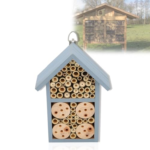 Großes Insektenhotel, Insektenhaus aus Naturholz für Bienen Marienkäfer & Schmetterlinge Bienenhotel & Nisthilfe untergebracht in Außengärten und Türen Großes Insektenhotel, Insektenhaus aus Naturholz für Bienen Marienkäfer & Schmetterlinge Bienenhotel & Nisthilfe untergebracht in Außengärten und Türen von LTSQIN