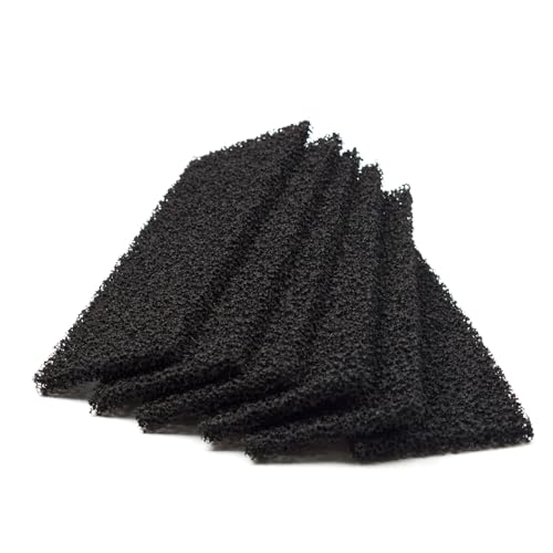 LTWHOME Aktivkohle Filterschwamm Passend für Fluval 3 Plus 3+ (18 Stück) von LTWHOME