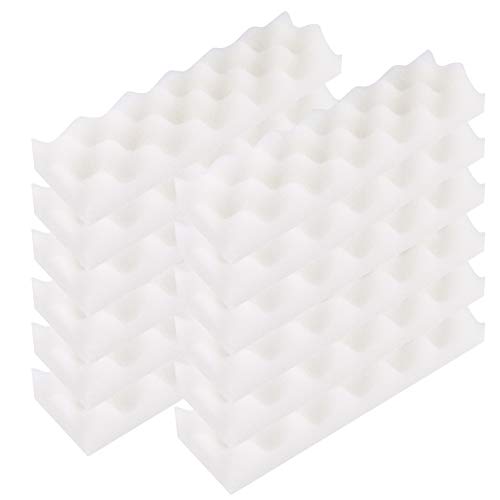LTWHOME Bio Foam Filter Pads Passend für Fluval Bio-Foam Max A189 406/407 (12 Stück) von LTWHOME