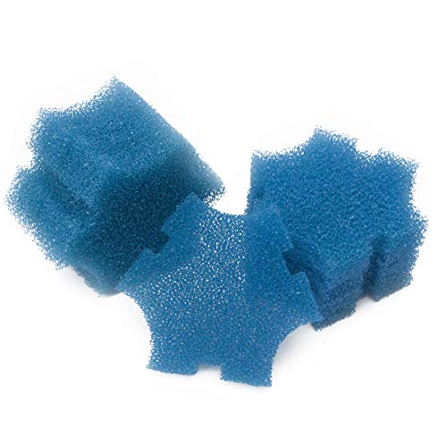 LTWHOME Blau Rauh Ersatz Filterschwamm Passend für Oase SwimSkim 25 (12 Stück) von LTWHOME