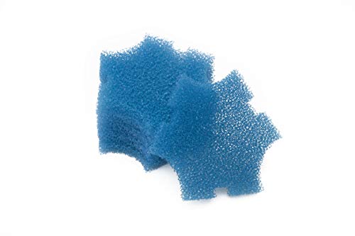 LTWHOME Blau Rauh Ersatz Filterschwamm Passend für Oase SwimSkim 25 Start Skimmer Koi Filter(6 Stück) von LTWHOME