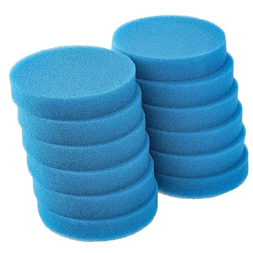 LTWHOME Blauer Filterschwamm/Filtermatten Passend für Eheim-Classic 2215/350(12 Stück) von LTWHOME