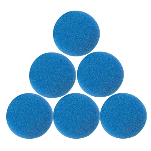 LTWHOME Blauer Filterschwamm/Filtermatten Passend für Eheim-Classic 2215/350(6 Stück) von LTWHOME