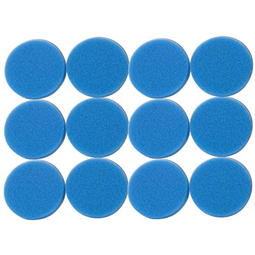 LTWHOME Blauer Grob Filterschwamm/Filter Pad Passend für Eheim-Classic 2217/600 (12 Stück) von LTWHOME