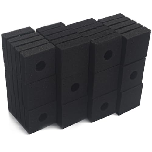 LTWHOME Ersatz-Filtereinsätze passend für Turbo 350 Filter Pat Mini Innenfilter (12 Stück) von LTWHOME