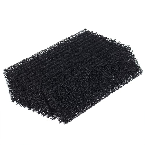 LTWHOME Filterschwamm (235mm x 65mm x 8mm) mit den Kohlenstoffen geeignet für Fluval U4 Filter(24 Stück) von LTWHOME