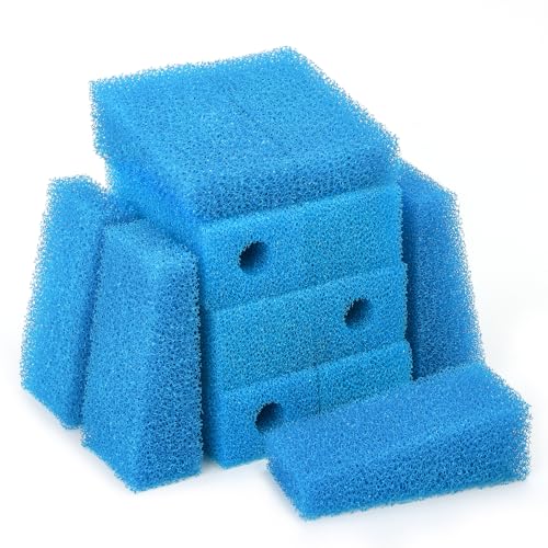 LTWHOME Filterschwamm passend für Oase Filter Foam Set, FiltoSmart 100 (12 Stück) von LTWHOME