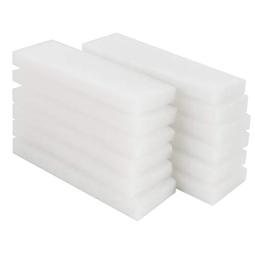 LTWHOME Polyester Filterschwamm Passend für Fluval 3 Plus + Filter(12 Stück) von LTWHOME
