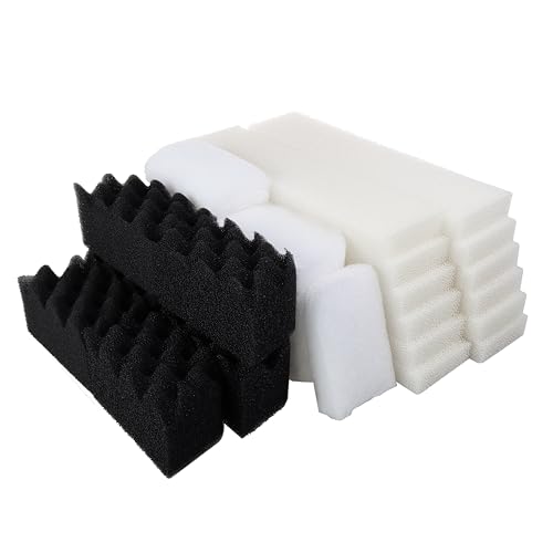 LTWHOME Schaumfilter und Polierpads Serie Passend für Fluval 404, 405,406,407 (Packung mit 30) von LTWHOME