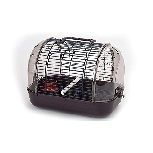 Vogelkäfig Vogel Reisekäfig Tragbare Haustierprodukte Reisekäfig for Vögel und Kleintiere Einfache Reinigung Finkenkäfig (Color : Purple) von LUCBEI