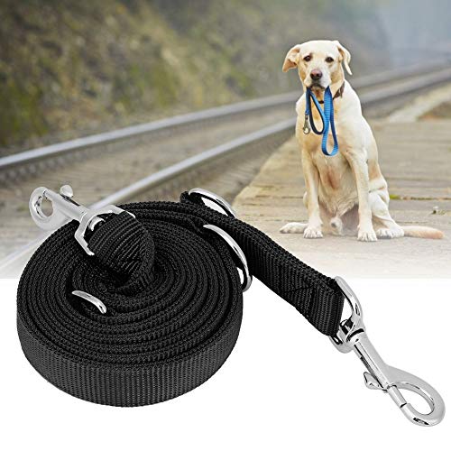 LUCKDANO Doppelte Leine für Zwei Hunde, Doppelte Leine Dual -Hunde - Nylon Flexible Haustierhund Wanderleinen Traktionsseil mit Kette Dual für Mittelgroße und Große Rassen für Zwei (2,5 cm * 200 cm) LUCKDANO Doppelte Leine für Zwei Hunde, Doppelte Leine Dual -Hunde - Nylon Flexible Haustierhund Wanderleinen Traktionsseil mit Kette Dual für Mittelgroße und Große Rassen für Zwei (2,5 cm * 200 cm) von LUCKDANO