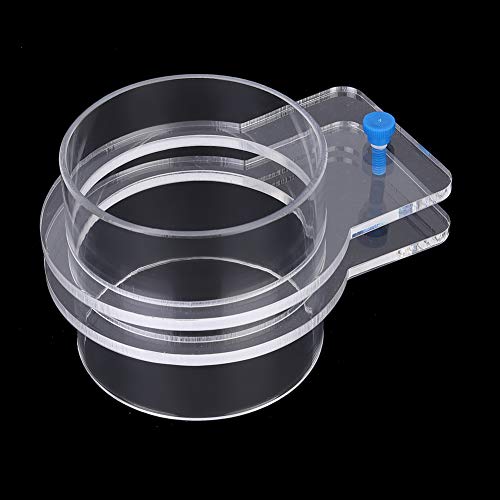 LUCKDANO Fischfutterautomaten, Fisch -Fütterungsrohr Fischfutter Futtermittel Einstellbare Transparente Lebensmittelabdeckungsschale Feeder Acrylfisch Fütterung Floating Food Dish für Aquarium (70 mm) LUCKDANO Fischfutterautomaten, Fisch -Fütterungsrohr Fischfutter Futtermittel Einstellbare Transparente Lebensmittelabdeckungsschale Feeder Acrylfisch Fütterung Floating Food Dish für Aquarium (70 mm) von LUCKDANO