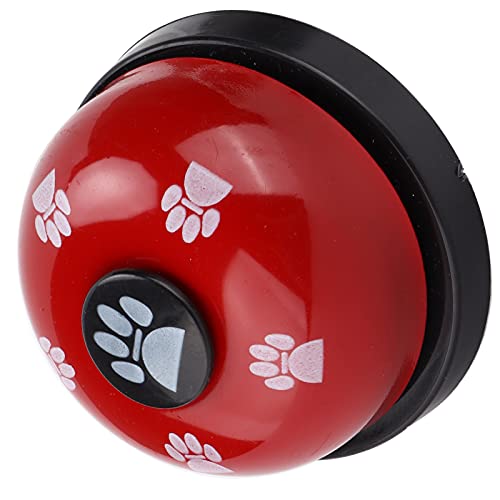 LUCKDANO Hunde Töpfchen Bell, Hundetür Bell Hundeglocken Bells mit Großem Design Metall -Haustrainung, Tragbare Hundekatze Glocken Spielzeug, Interaktiver Welpentraining für Haustier (#4) von LUCKDANO