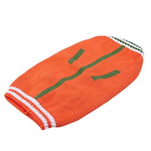 LUCKDANO Hundepullover, Hundekleidung Accessoires Welpe Pullover Süße Haustier Wintermantel Kleidung Halten Sie Warme Hunde Gestrickt (M) von LUCKDANO