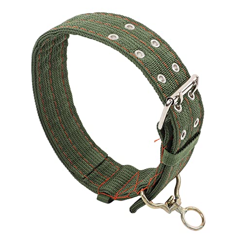 LUCKDANO Schafhalsband mit Drehschnalle, Halsband für Nutztiere, für Kuhziegen (Großgröße (24x18,5 cm / 9,4x7,3in)) von LUCKDANO
