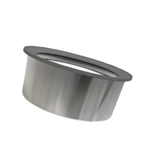 LUCKGONI Futternapf aus Edelstahl, auslaufsicher, rutschfeste Unterseite, für große Rassen, leicht zu 1,6 l/2 l/3 l LUCKGONI Futternapf aus Edelstahl, auslaufsicher, rutschfeste Unterseite, für große Rassen, leicht zu 1,6 l/2 l/3 l von LUCKGONI