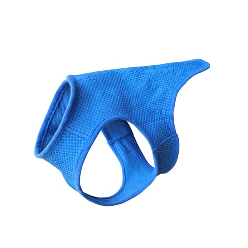 LUCKGONI Kühlweste für Hunde mit V-Ausschnitt, atmungsaktiver Stoff, Outdoor, Wandern, Spazierengehen, Strand, Aktivitäten, blau, Kleidung, Größe L LUCKGONI Kühlweste für Hunde mit V-Ausschnitt, atmungsaktiver Stoff, Outdoor, Wandern, Spazierengehen, Strand, Aktivitäten, blau, Kleidung, Größe L von LUCKGONI