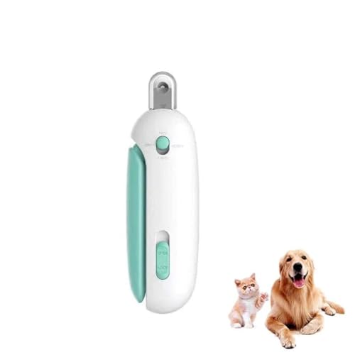 Cat Nail Clippers with Adjustable Aperture,Pet Krallenschere,Profi Krallenschere für Hunde und Katzen mit Nagelfeile,Edelstahl Katzennagelknipser für Mittlere und Kleine Haustiere Krallenpflege (Blau) von LUCKKY