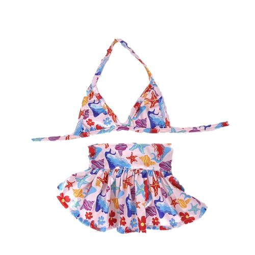 Dog Bikini, Dog Bikini for Small Dogs, Hunde-Bikini, Haustier-Badeanzug, Kleidung für Haustiere, Hunde Bikini für Kleine Hunde, Strandkleid, Haustier Bikini für den Sommer (C, M) von LUCKKY