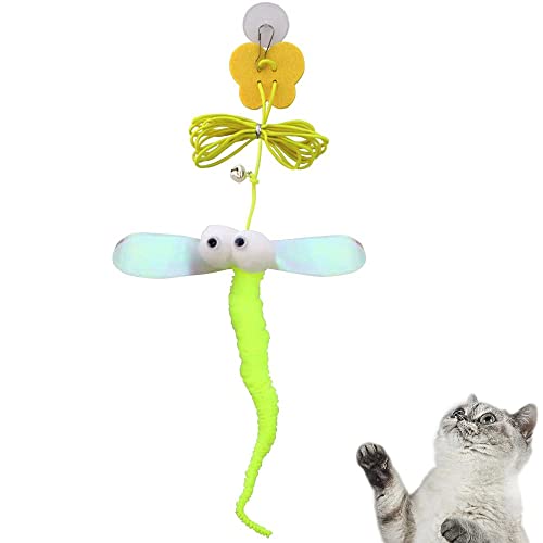 Hanging Bouncing Cats Toy,Katzenspielzeug Selbstbeschäftigung Hängende Türrahmen,Hängendes Katzenspielzeug,Einziehbares Hängende Türrahmen Katzenspielzeug, Interaktives Katzenspielzeug,für Katzen (C) von LUCKKY